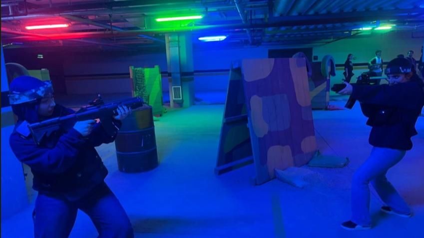 GENÇLİK MERKEZİNDEN LASER TAG ETKİNLİĞİ