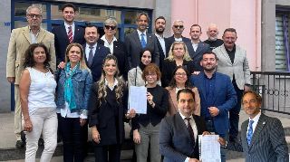 LEVENT REŞAT ERDOĞAN MAZBATASINI ALDI LEVENT REŞAT ERDOĞAN MAZBATASINI ALDI