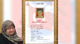 ŞEHİT ANNESİ MECBURE ARSLAN VEFAT ETTİ ŞEHİT ANNESİ MECBURE ARSLAN VEFAT ETTİ
